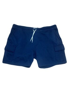 Source Unknown Navy Cargo Drawstring Shorts
